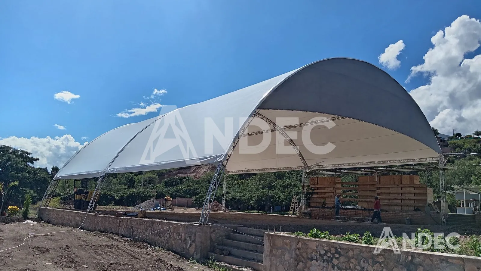 Toldos de lona PVC